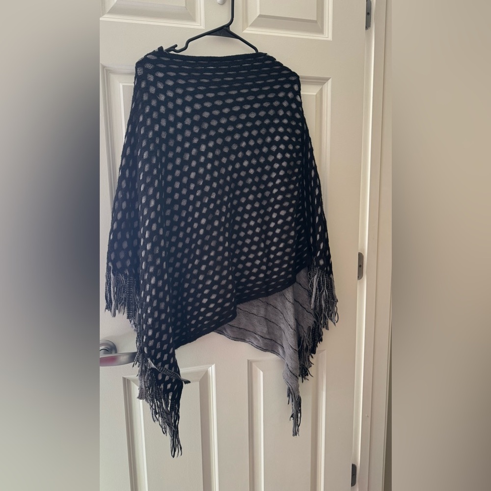 Knit lightweight shawl
